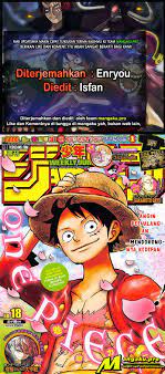 One piece 1009 bahasa indonesia. Baca One Piece Chapter 1009 Bahasa Indonesia Komik Station
