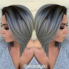 Dark Roots And Grey Hair Hair Styles Short Hair Styles Short Hair Color