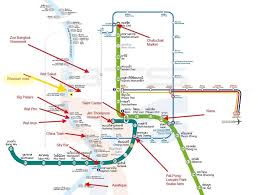 Bản đồ du lịch pattaya chia làm 3 khu: Máº¡ng LÆ°á»›i Tau Ä'iá»‡n á»Ÿ Bangkok