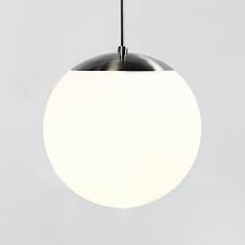 The variety that you can see here, is truly simple, but striking glass globe pendant light. Nordlux Cafe Frosted Glass Globe Pendant Light Lampsy