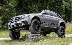 He started this project on his own initiative. Mercedes E400 All Terrain 4x4 Squared Stuffs The G Wagen In An E Class Wrapper