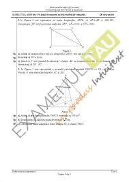 Evaluare nationala 2020 (variante de antrenament). Modele Subiecte Matematica Evaluare Nationala 2020 Test 1