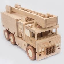 Caminhao A Pedal Truck Junior Magic Toys Wooden Fire Truck By Deslinetoys On Etsy Wooden Toy Cars Wooden Truck Wood Toys Diy