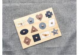 The golden age of jigsaw puzzles was approximately the 1930s. Wooden Bohemian Shapes Puzzle