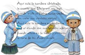 Cada 20 de junio celebramos el día de la bandera para honrar a su creador, el general manuel belgrano, figura heroica de nuestra patria, quien falleció el 20 de junio de 1820. Bandera Argentina Dia De La Bandera Poema De La Bandera Bandera Argentina