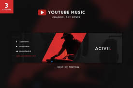 cover image for youtube music channel art channel art youtube channel art youtube banner template youtube channel art