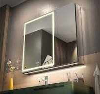 Amazon.com: GANPE LED Lighted Bathroom Medicine Mirror ...