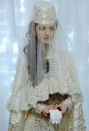 Circassian Bridal Dress Wedding Gown Accessories Traditional Dresses Bridal Dresses