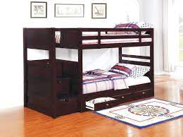 Bedz king stairway bunk beds twin over full with 4 drawers in the steps and a tw. Elliott Twin Over Twin Bunk Bed W Under Bed Storage By Coaster Furniture Furniturepick
