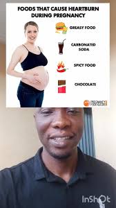 Foods that cause heartburn during pregnancy #reels