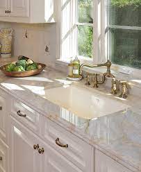Maybe you would like to learn more about one of these? Design Tour A White Kitchen W A Soft Look And A Whole Lot Of Pretty Designed Kitchen Remodel Countertops Replacing Kitchen Countertops Tuscan Kitchen