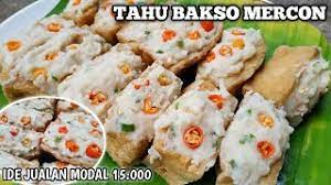 Bakso sering dijual dengan gerobak dorong di jalanan indonesia, bersama dengan mie, tahu dan bahan lainnya. Resep Tahu Bakso Ayam Mercon Ide Jualan Frozen Food Tahu Bakso Mercon Youtube