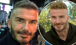 The hair god david beckham has rocked many, many haircuts. David Beckham Debuts New Close Cropped Hairstyle On Trip To Macau Daily Mail Online
