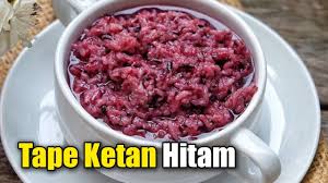 Resep cara membuat tape beras ketan hitam dan putih beserta gambarnya. Resep Tape Ketan Hitam By Yani Cakes 83 Youtube