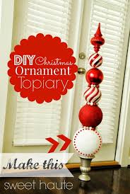 See more ideas about outdoor christmas, topiary, outdoor holiday decor. Virginia Beach Beauty Life Style Blog Sweethaute Christmas Ornament Topiary Tutorial