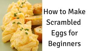 Make them with cheese or veggies, but skip the milk and the microwave. How To Make Scrambled Eggs For Beginners Youtube
