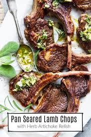 Pan Seared Lamb Chops Recipe Lamb Chops Pan Seared Lamb Chops Healthy Beef Recipes