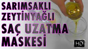 Sarimsakli Zeytinyagli Sac Uzatma Maskesi Modanzi Sac Uzatma Sac Uzatma Sac Dokulmesi Sac