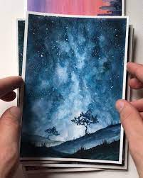 It will show more and extended clips and details that didn't made it into the final version. I Put Together A Little Show And Tell Video For You Guys Today These Are Some Paintings I Ve Made Ove Small Canvas Art Watercolor Art Paintings Watercolor Art
