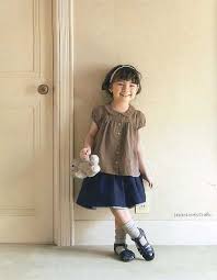 Lovely Daily Clothes By A Sunny Spot Japanese Sewing Pattern Book For Girl Children Pochee Special B1070 Little Girl Fashion Kids Fashion Girl Outfits