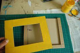 Cornice Fai Da Te Con Il Cartone Riciclato Il Tutorial Tutorial 12 Foto Cornice Fai Da Te Cornici Artigianali Cornici Fai Da Te