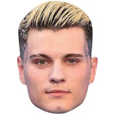 Connor Kern (Blonde) Big Head. Larger than life mask.