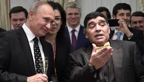 Juan Manuel Karg on Twitter: "Vladimir Putin. Evo Morales. Fidel Castro.  Lula da Silva. Hugo Chávez. Cristina Fernández de Kirchner. Néstor  Kirchner. Diego Armando Maradona y parte de las figuras públicas con