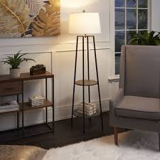 Bart Floor Lamp With Shelves Floor Lamps Living Room Floor Lamp With Shelves Stylish Floor Lamp
