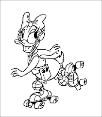 Dogs love to chew on bones, run and fetch balls, and find more time to play! Coloring Pages Daisy Duck Picture 5