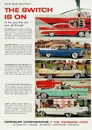1950s Chrysler Hierarchy Imperial Chrysler De Soto Dodge Plymouth Automobile Advertising Chrysler Car Print Ads