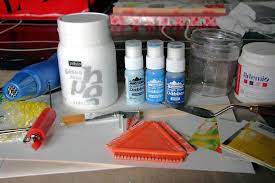 Watercolour on gesso primed board 8 x 6 2010. Mes Petites Lecons N 2 Techniques De Gesso Et D Acryliques Inspiration Scrapbooking