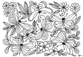 Keep your kids busy doing something fun and creative by printing out free coloring pages. Beautiful Butterfly Coloring Pages Skip To My Lou