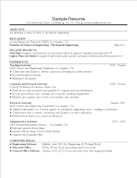 Resume objectives are usually quite terribly underrated. Mechanical Engineering Internship Resume Example Templates At Allbusinesstemplates Com
