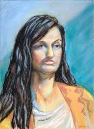 Alesha, pastel portrait