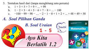 Kumpulan soal dan jawaban prispevky facebook. Ayo Kita Berlatih 1 2 Kelas 7 Smp Mts Penjumlahan Dan Pengurangan Bilangan Bulat Buku Bse Mtk Hal 20 Youtube