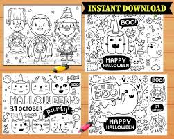 Keep your kids busy doing something fun and creative by printing out free coloring pages. Halloween Coloring Pages Mom Wife Busy Life