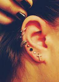 Earrings Like These And Others Similar Cute Piercings Cute Ear Piercings Pretty Ear Piercings