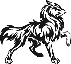 Image Top 10 Animal Tribal Samples Tattoos 1 Png Animal Jam Clipart Best Clipart Best Tribal Drawings Tribal Wolf Tribal Wolf Tattoo