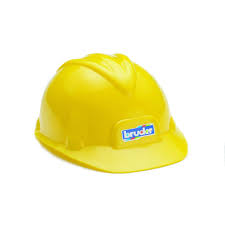 Bruder Construction Worker Hard Hat Yellow Helmet In 2021 Construction Toy Hard Hats Hats
