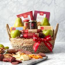 Thank you, gracias, thanks, merci, thank you very much, danke, grazie, thanks a million! Thank You Baskets Thank You Gift Basket Delivery Hickory Farms