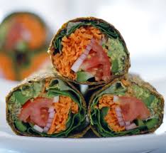 Raw Guacamole Burrito In Zucchini Flaxseed Wrap Raw Food Diet Raw Food Recipes Raw Vegan Recipes