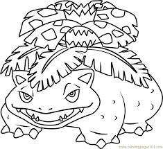 Enter youe email address to recevie coloring pages in your email daily! Venusaur Coloring Page Novocom Top