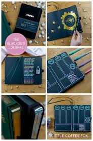 The Archer Olive Blackout Book Review Unlocking This Mysterious Journal Black Journals Blackout Book Bullet Journal Yearly