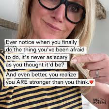 The ANTICIPATION of doing something new or unknown is almost always worse  than actually DOING it. I promise, you are stronger than you think. You got  this. ❤️🚀 Tell me in the