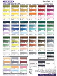 Downloadable Panpastel Color Chart Cc Chalk Pastels