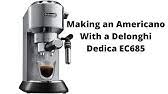 Offer valid for select american express cardmembers only offer applies only to the purchase where membership rewards points are used for at least a portion of the purchase and the promotion is applied at checkout. Delonghi Dedica Style Ec685m Best Manual Espresso Machine 2019 Youtube