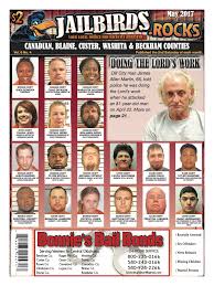 CANADIAN, BLAINE, CUSTER, WASHITA, BECKHAM - May 2017 - JAILBIRDS