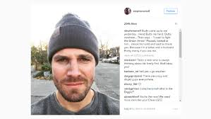 Arrow' star Stephen Amell head-butted by fan at Syracuse game