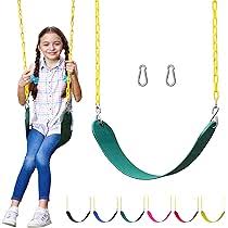 KINSPORY Swing Seat, Wooden Swing Set with Handing Tree Straps, 63''  Adjustable Wood Porch Swing for Kid, Balancoire Enfant & Outdoor Swing  Accessories for Backyard Patio Garden Playgroud Playset : Amazon.ca: Patio,