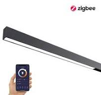 Qub Line Stripe 60 - Magnetic Track Lighting - 48V - Black - Zigbee - LED Strip for Track Lighting